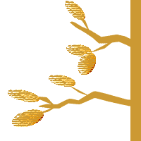 golden tree from logo